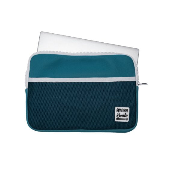 Fitness  Funda Portátil Y Tablet Neopreno 15 Pulgadas Sleeve Azul Turquesa