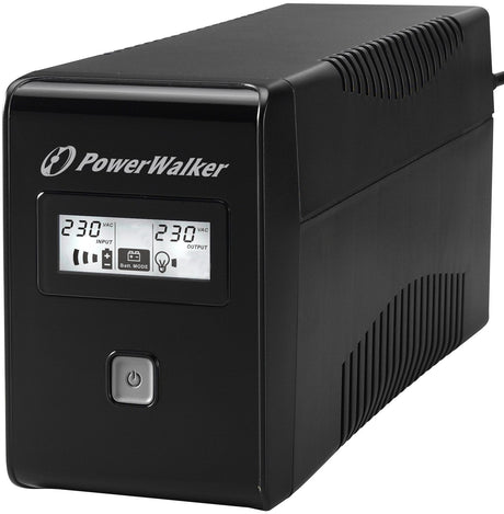 EAN 4260074972665 - PowerWalker VI 850 LCD sistema de alimentación ininterrumpida (UPS) Línea interactiva 0,85 kVA 480 W imagen 1