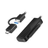 Logilink Usb Adapter, Usb 3.2 Gen1 Cm Am To Sata, For 2.5" Hdd Ssd