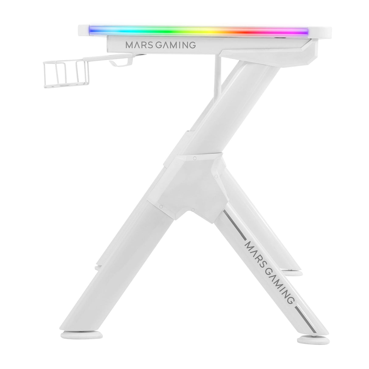 Mesa Gaming Mars Gaming Mgdxlrgb 160 X 60 X 75cm Blanca