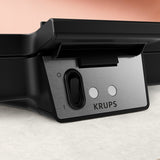 Krups Fdk453 Sandwichera 930 W , Acero Inoxidable Negro