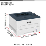 Xerox Impresora Láser B310 Monocromo A4 40 Ppm Duplex
