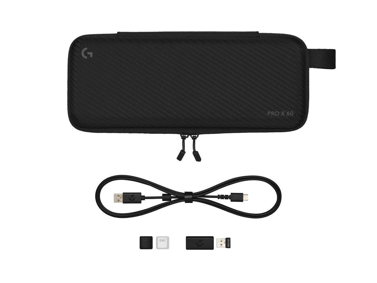 Teclado Ingles Logitech 920-011911 / G Pro X 60 Us Negro