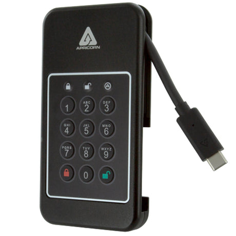 EAN 0708326915168 - Apricorn Aegis NVX 2 TB USB Tipo C 3.2 Gen 1 (3.1 Gen 1) Negro imagen 1