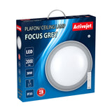 EAN 5901443112662 - Activejet Plafon LED AJE-FOCUS Grey + pilot iluminación de techo Bombilla(s) no reemplazable(s) 30 W G imagen 3