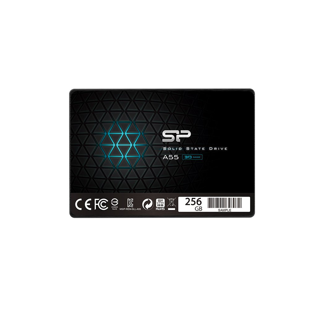 Disco Ssd Silicon Power Sp A55 256gb 2.5" 7mm Sata3
