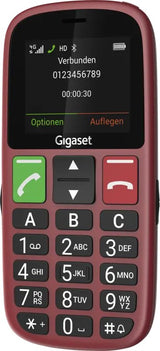Gigaset Gl30 Featurephone Rojo (Metallic)