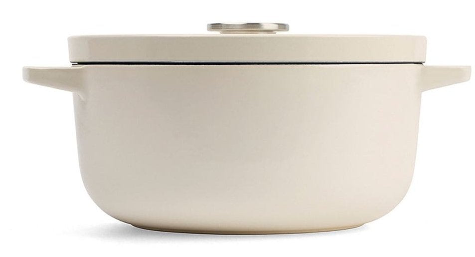Kitchenaid Bräter Mit Deckel Gusseisen 22cm, Creme