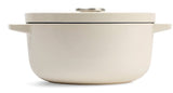 Kitchenaid Bräter Mit Deckel Gusseisen 22cm, Creme