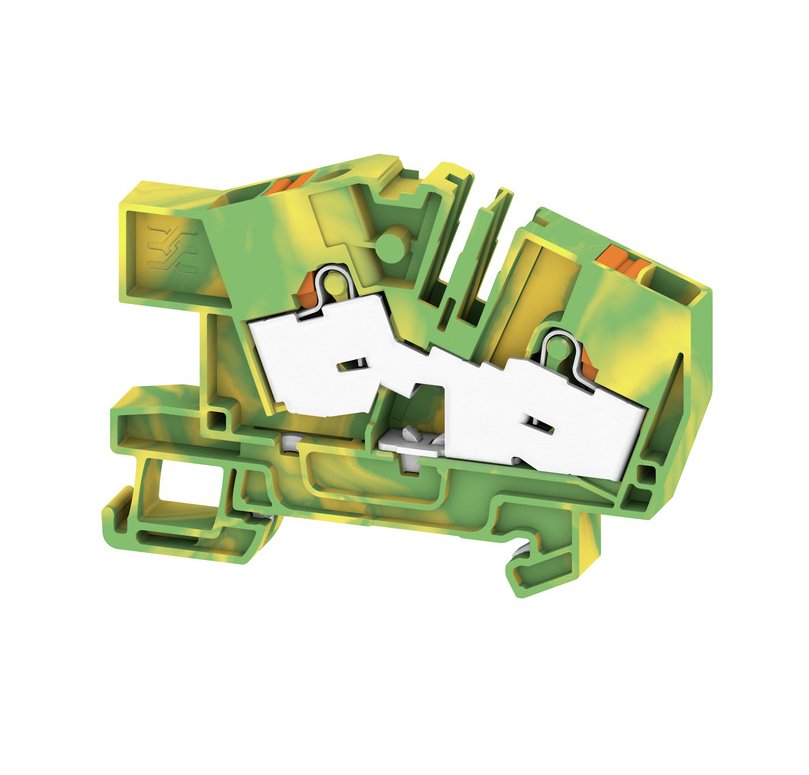 Weidmüller Aitb 6 Bb 2c Pe Schutzleiterreihenklemme 2668720000