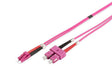 EAN 5704174320333 - Lanview LVO231814 Cable de fibra óptica e InfiniBand 2 m 2x SC 2x LC Púrpura imagen 1