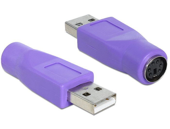 Adaptador Delock Usb A Ps/2 Para Teclado