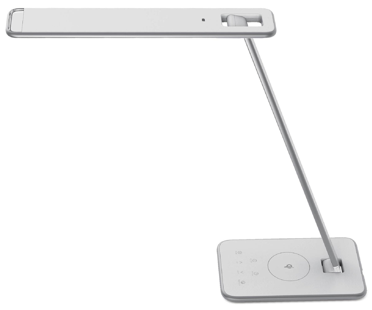 Unilux Lampara De Escritorio Led Jazz - Iluminacion Led De Bajo Consumo - Diseño Moderno Y Elegante - Brazo Flexible