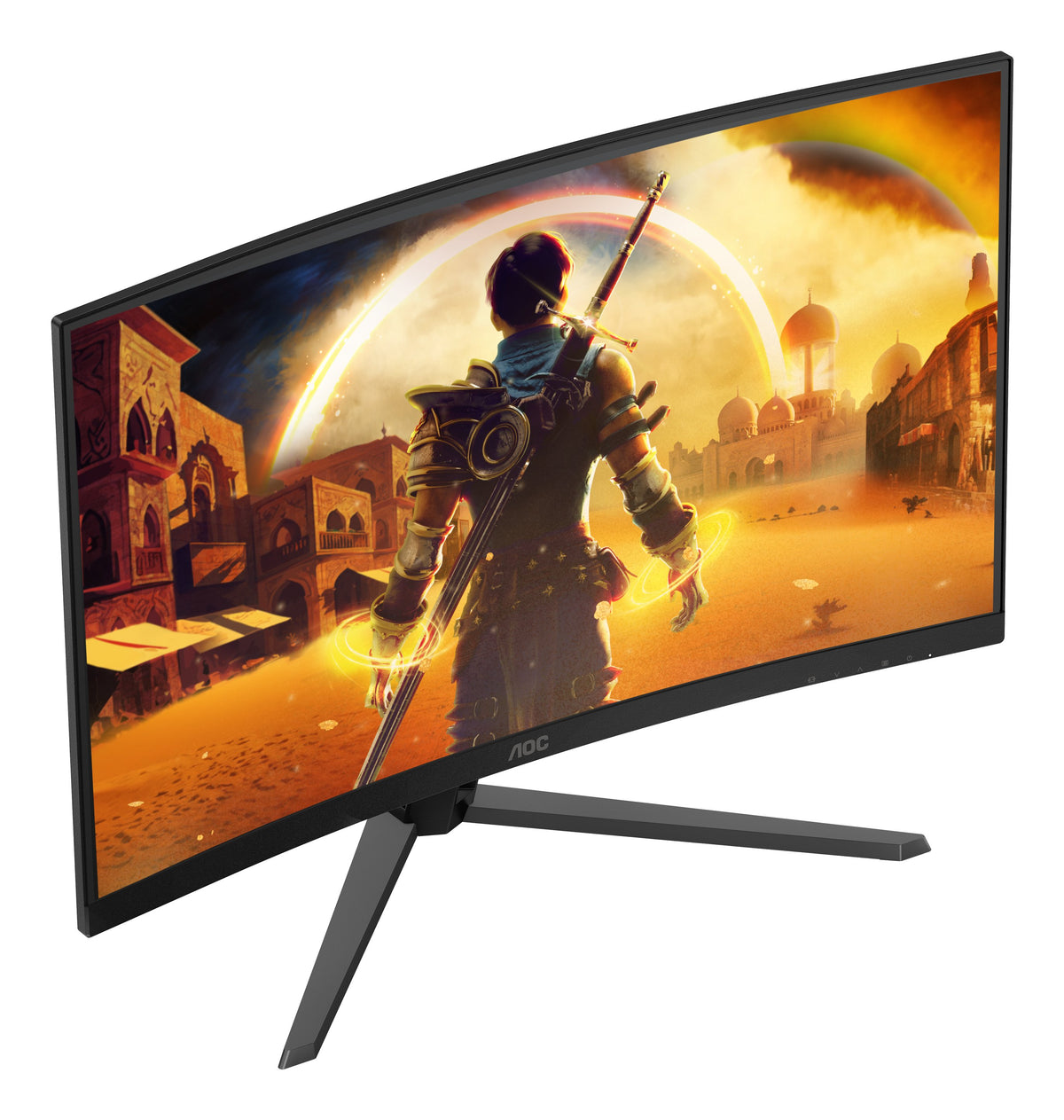 EAN 4038986183093 - AOC G4 C32G42ZE pantalla para PC 80 cm (31.5") 1920 x 1080 Pixeles Full HD LED Negro, Rojo imagen 5