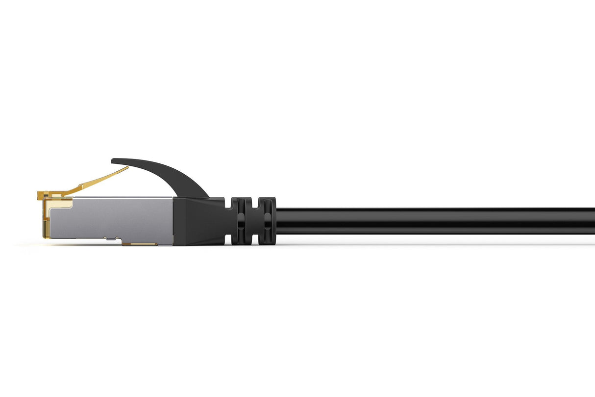 Digitus Cat 6a S/Ftp Outdoor-Cable De Red, Pe, 10 Unidades, 10 M, Cat6a, S/Ftp (S-Stp), Rj-45, Rj-45, Negro
