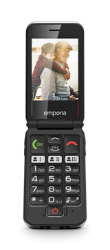 Emporia Emporiajoy_lte Negro (V3) Grosstastenklapphandy