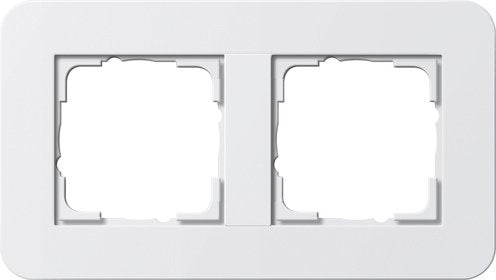 EAN 4010337023722 - GIRA 0212410 placa de pared y cubierta de interruptor Blanco imagen 1