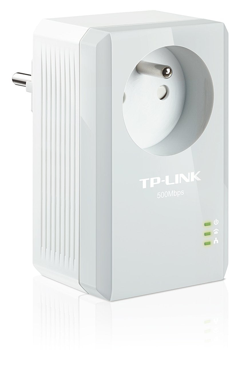 Tp-Link Av500+ Powerlinewith Ac Pass Through 500mbps Powerline Speed