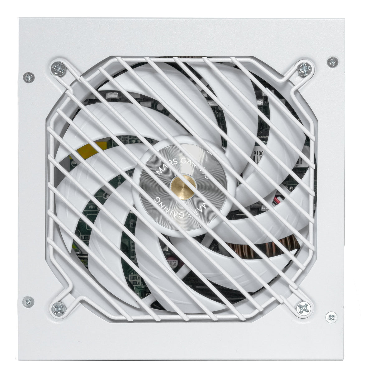 Fuente De Alimentacion Mars Gaming 850w Modular Atx 3.1 80+ Gold 140mm Silent Blanco