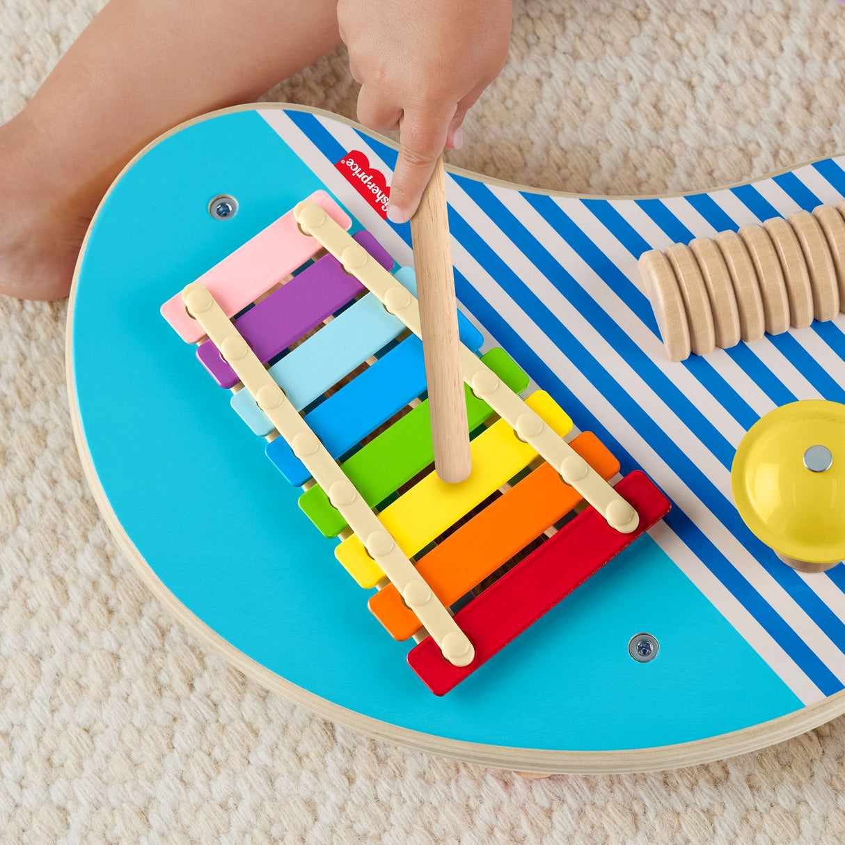 Mesa De Música De Madera Fisher-Price, Juguete Musical Hxt91