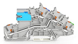 Wago 2203-7641 Installationsetagen- Klemme,Mit N-Trennschlitten,Nt L Pe,Grau