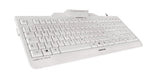 EAN 4025112084560 - CHERRY KC 1000 SC teclado Universal USB AZERTY Belga Blanco imagen 3