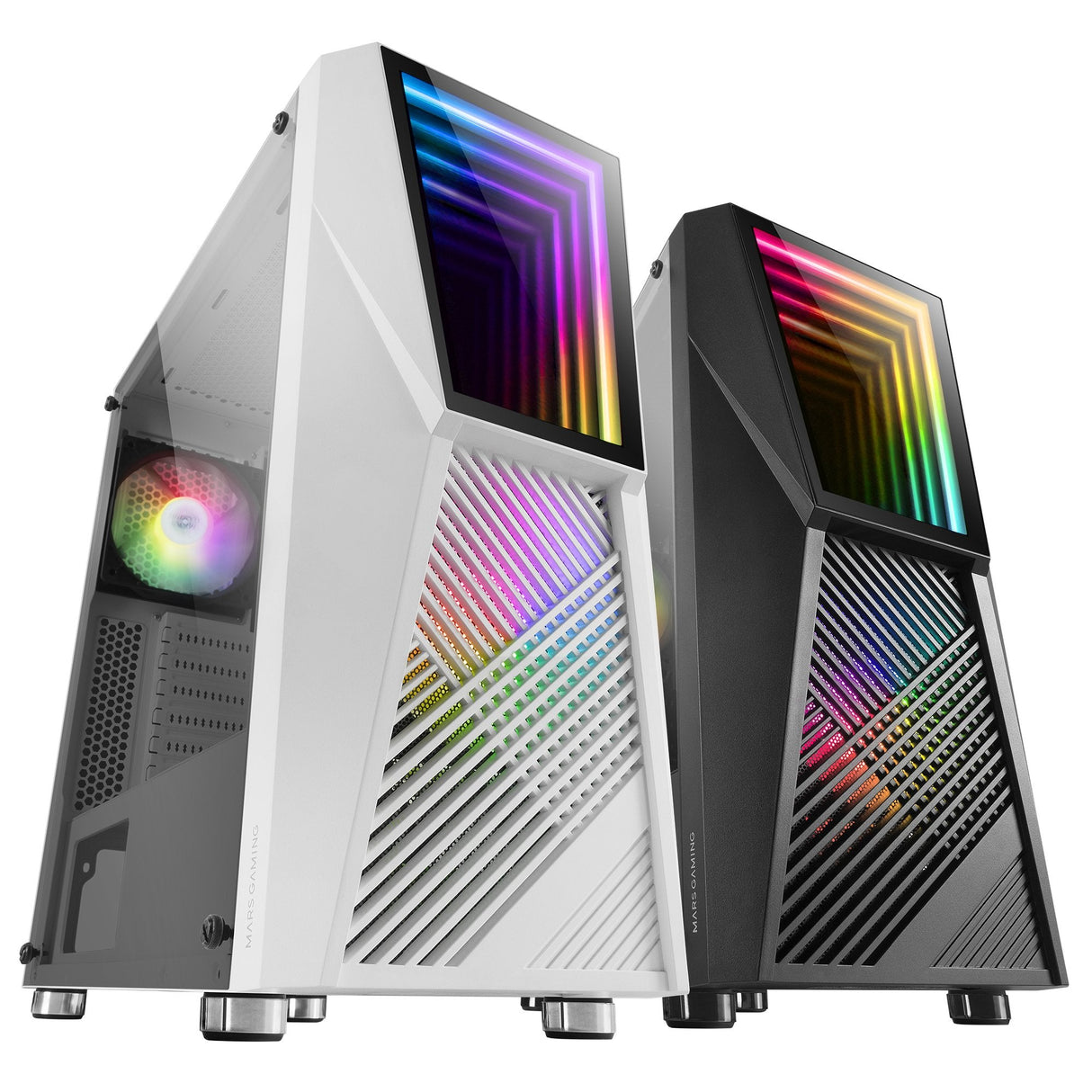 Caja Pc Marsgaming Mc777 White Atx