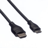 Roline Hdmi High Speed Cable Mit Ethernet Hdmi St - Mini Hdmi St 2m