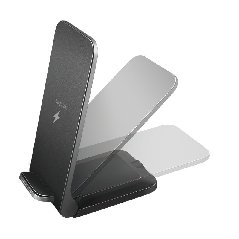 Cargador Inalambrico Logiling Pa0315 Black  15w-5w/Usb-C/1.