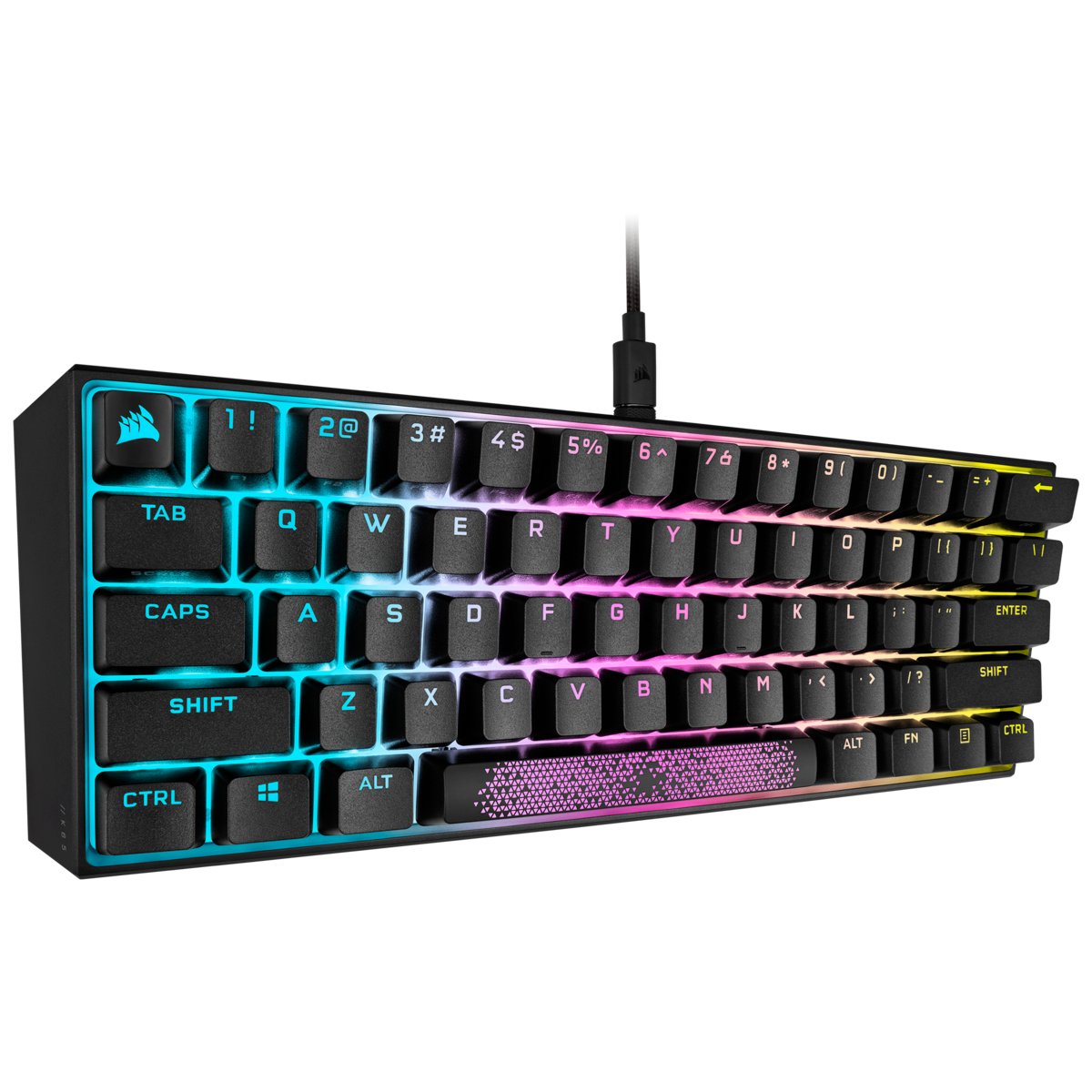 Corsair K65 Rgb Mini 60% Teclado Usb Alemán Negro
