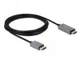 Delock Cable Activo Displayport 1.4 -> Hdmi 4k 60 Hz (Hdr) 3 M