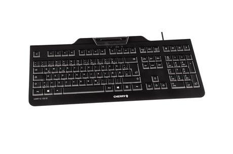 EAN 4025112084607 - CHERRY KC 1000 SC teclado Oficina USB AZERTY Francés Negro imagen 3