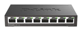EAN 0790069368240 - D-Link DGS-108 No administrado L2 Gigabit Ethernet (10/100/1000) Negro imagen 1