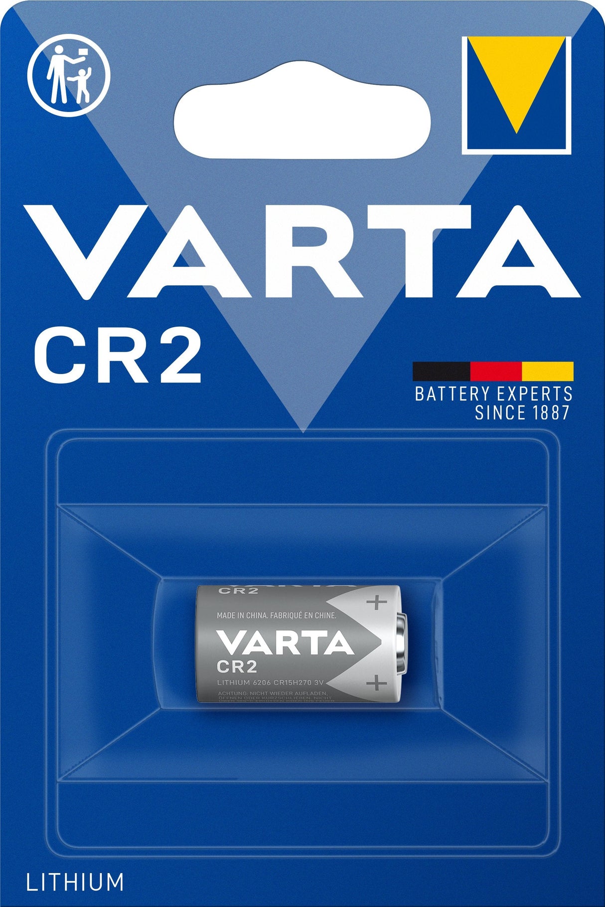Varta Pila Litio Foto Cr2 3v Blister*1