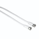 Hama Entry Cable Coaxial De Antena - Longitud 1.5m - Conector F Macho - Doble Blindaje - Apantallamiento 75db -