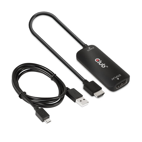 EAN 8719214472498 - CLUB3D CAC-1335 adaptador de cable de vídeo 1 m HDMI + USB DisplayPort imagen 3
