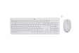 EAN 0195908430865 - HP 230 Wireless Mouse and Keyboard Combo teclado Ratón incluido RF inalámbrico QWERTY Blanco imagen 1