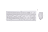 EAN 0195908430865 - HP 230 Wireless Mouse and Keyboard Combo teclado Ratón incluido RF inalámbrico QWERTY Blanco imagen 1