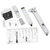Brazo Para Monitor Ergotron Hx Con Articulación Vhd, Montaje En Pared Blanco, Para Monitores Curvos 1000 R 45-694-216