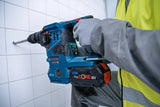 Taladro Percutor Inalámbrico Bosch Professional Gbh 18v-28 Cf Professional, 18 Voltios Azul/Negro, 2 Baterías Procore18v 8,0 Ah, Bluetooth, En L-Boxx