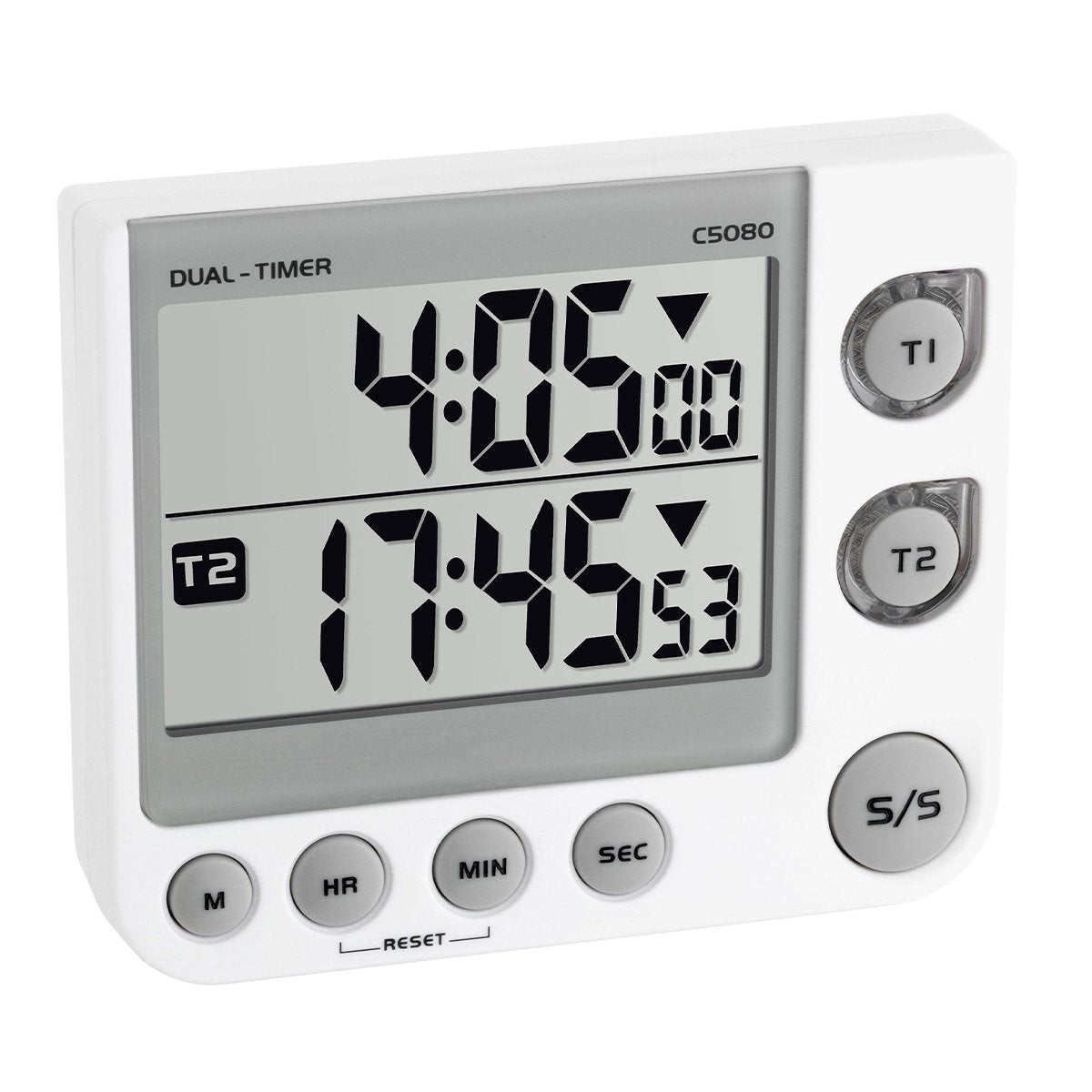 Tfa-Dostmann 38.2025 Temporizador De Cocina Digital Para Cocina Blanco