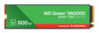EAN 0718037904634 - SanDisk Green WD SN3000 NVMe 500 GB M.2 PCI Express 4.0 QLC 3D NAND imagen 1