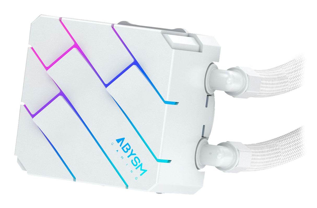 Abysm Oceanic Tide 360 Argb Kit De Refrigeracion Liquida - 3 Ventiladores De 120mm - Iluminacion Argb - Bomba 2500rpm -