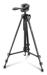 Hama Star 153 3d Tripode Para Camara Y Smartphone - Peso Max 990g - Altura Ajustable Hasta 153cm - Manivela En Columna
