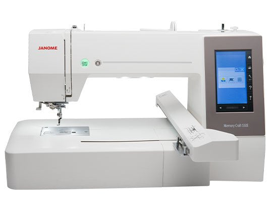Janome Memory Craft 550e Máquina De Coser Automática Eléctrico