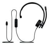 Auricular Logitech H570e  En Oreja Cableado Usb-C Certificado Para Equipos De Microsoft