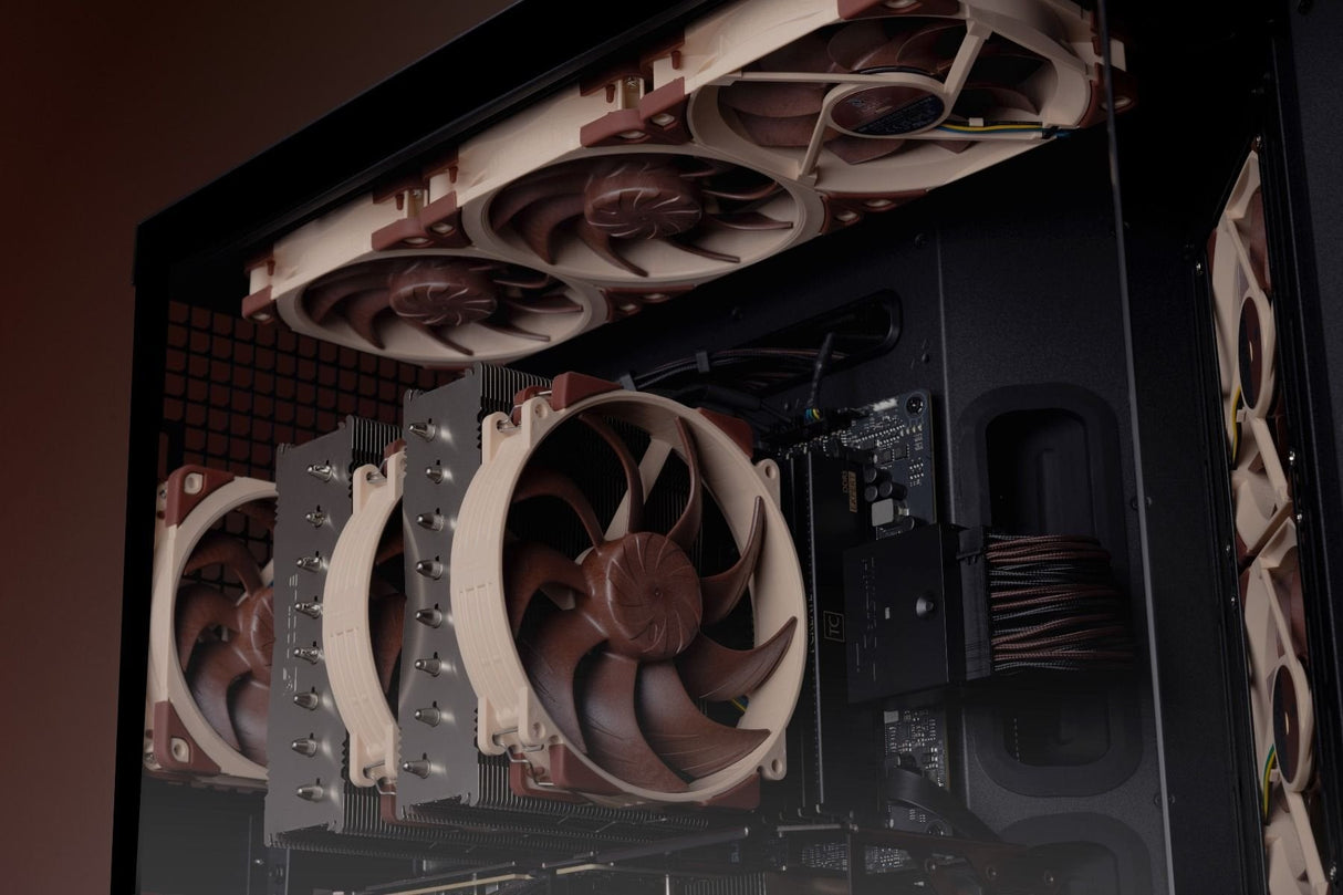 Noctua Nf-A12x25 G2 Pwm Sx2-Pp (Pwm-Anschluss, 2 Ventilador, 120 Mm) Nf-A12x25 G2 Pwm Sx2-Pp