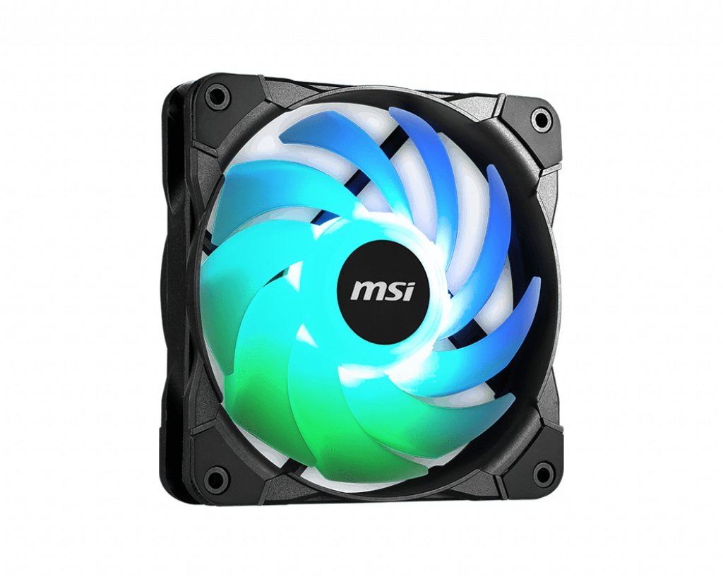 Ventilador 120mm 9 Pales Para Caja - 28,0 Dba - 40,1 Pcm - Rgb