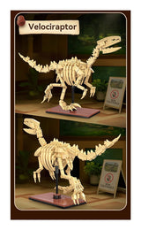 Jamara Cada Dinosaurier Fossil Velociraptor Bricks 8+