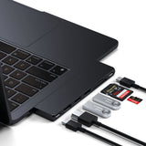 Satechi Usb-C Pro Hub Slim Adapter, Medianoche, St-Hucphsd